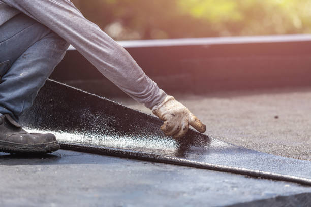 Professional Emergency Waterproofing technician working in Clifton Springs, NY